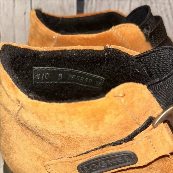 Bogner Winter Suede Boots Shoes Tan Women’s Size 10 Beige Snow Outdoor Neutral - Picture 4 of 8